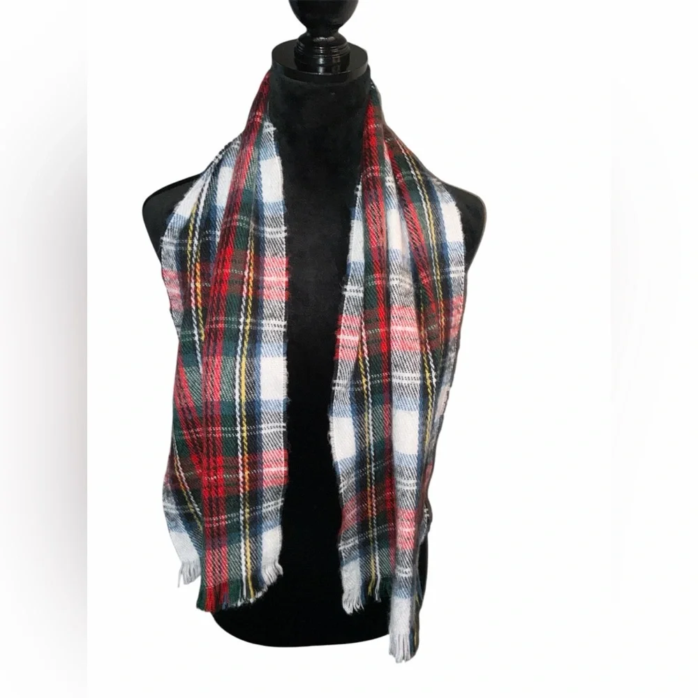 Plaid Winter Scarf
